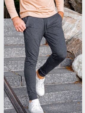 Birddogs Joggers Size XL charcoal gray/black unlined